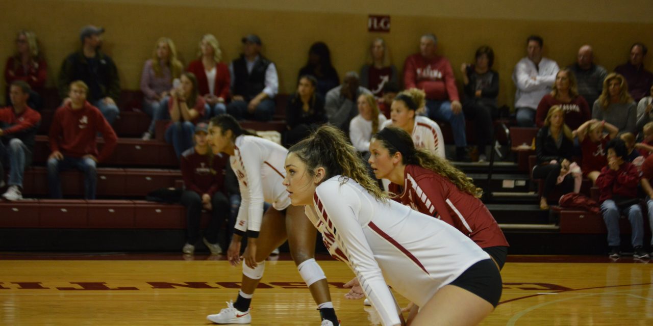 Tide Volleyball Falls to Georgia