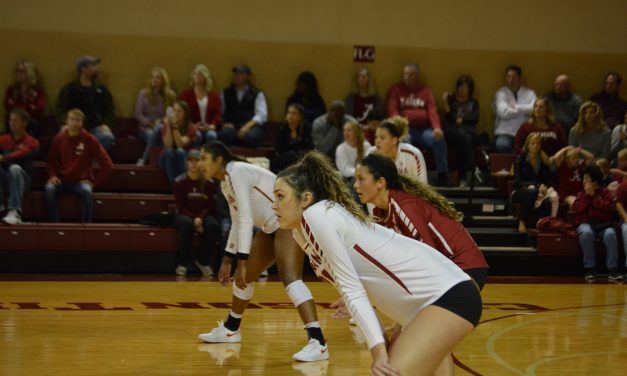 Tide Volleyball Falls to Georgia