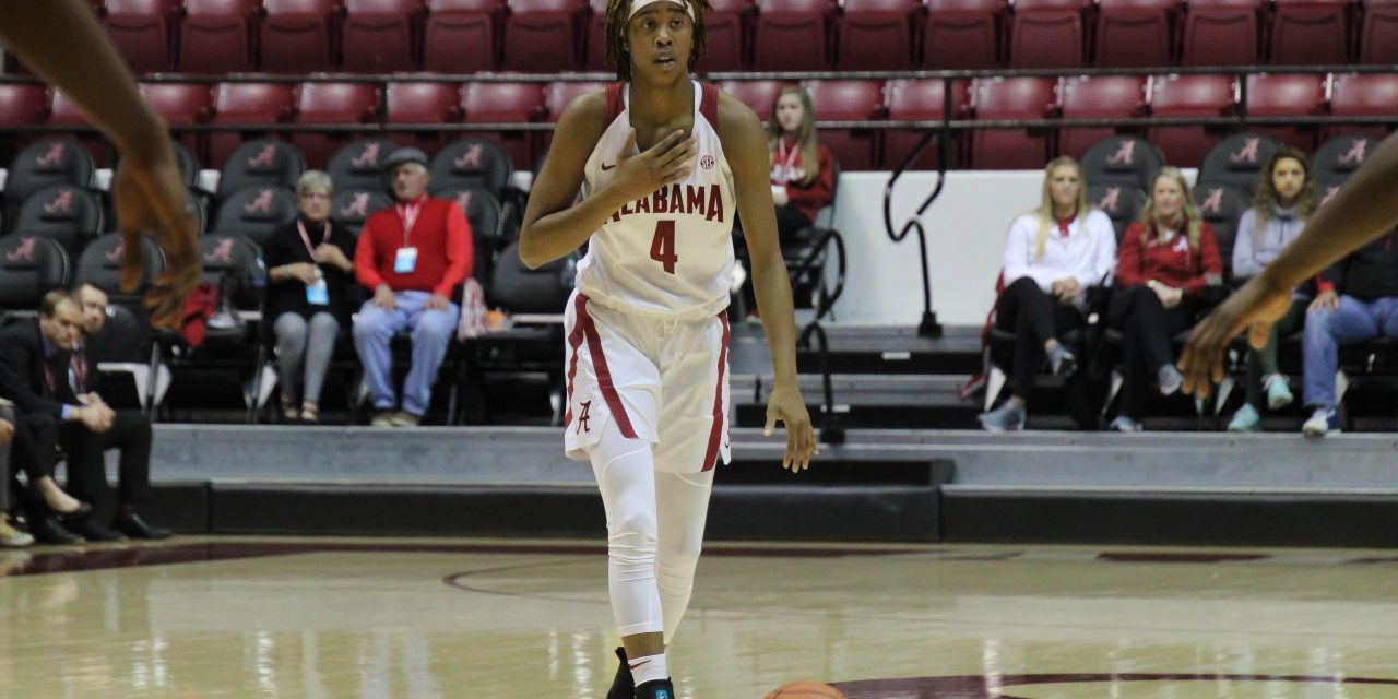 ALABAMA WBB ANCHORS DOWN IN ROUND ONE OF SEC TOURNAMENT