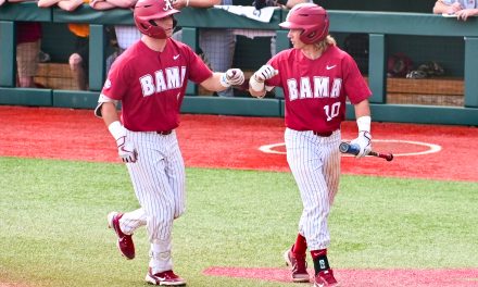 Alabama baseball moves to 5-0, dominates in-state foe with 9-2 victory