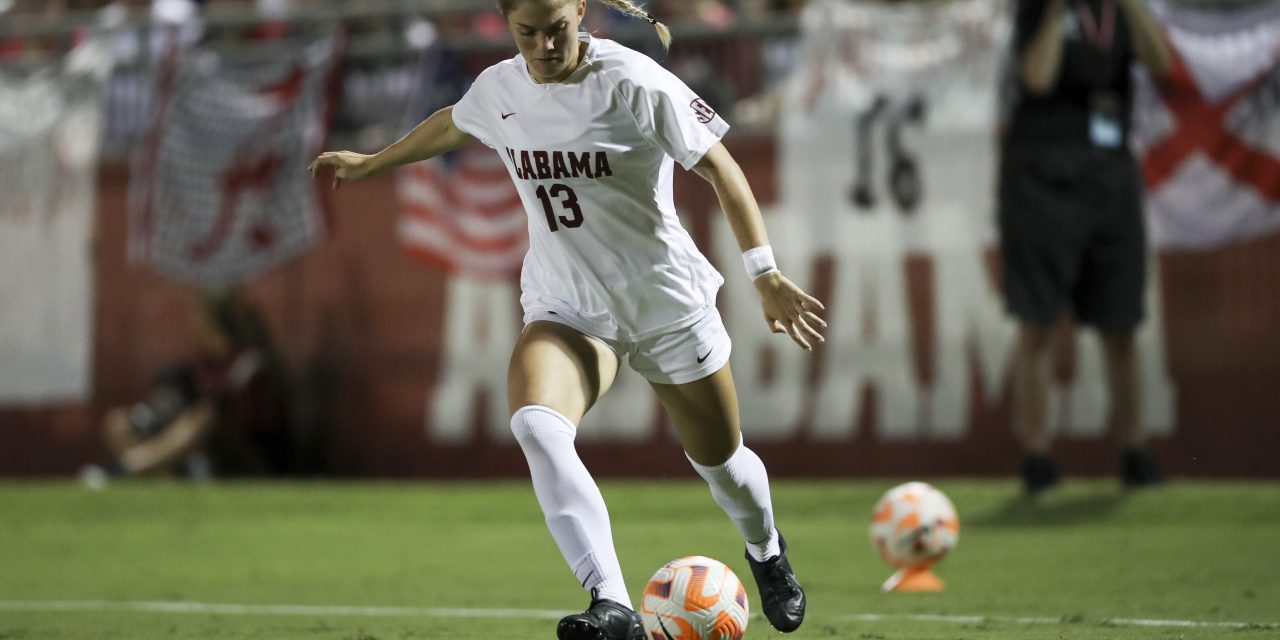 Alabama uses late PK to outlast Vanderbilt 2-1 in the SEC Tournament semifinals