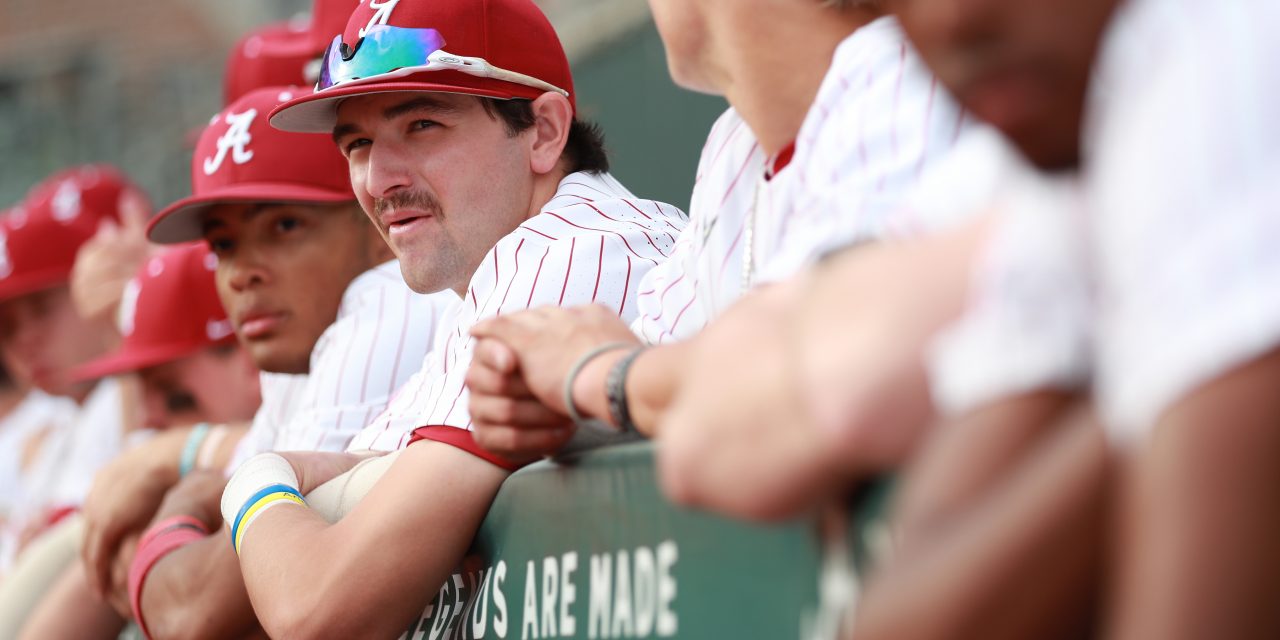 No. 25 Alabama Drops Game One Of This Weekend’s Home Series Verses No. 22 Kentucky