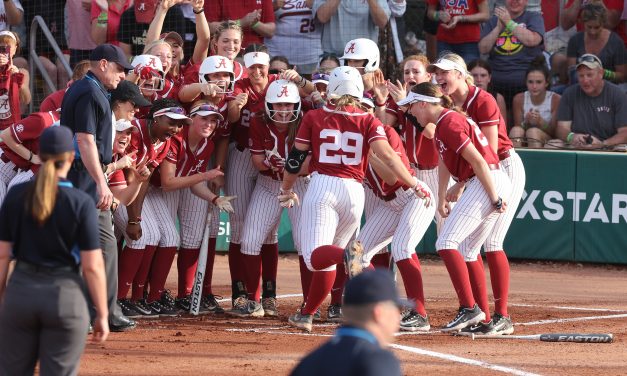 Alabama rolls past Florida State in pitchers game, Tide Win 2-1.