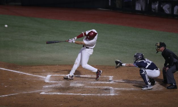 Alabama Baseball takes game two but gives up 15 runs in game three