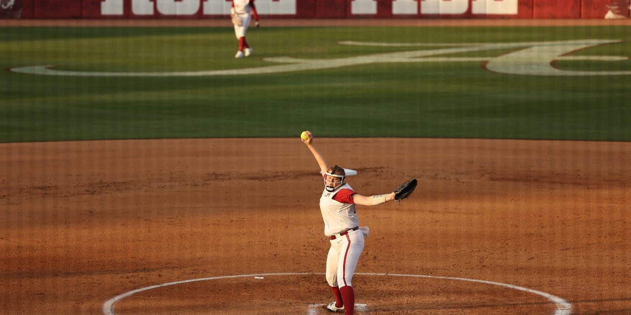 Bama Softball Extincts the Blazers in Dominating Fashion