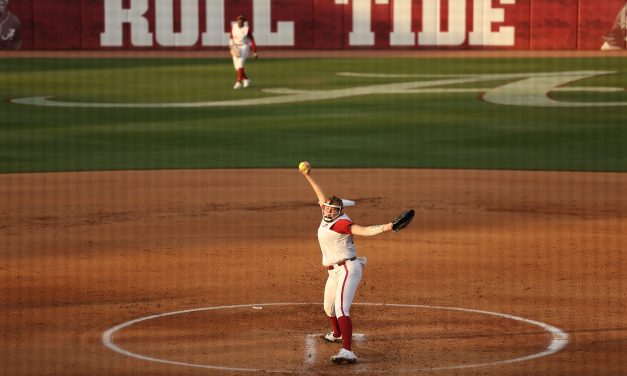 Bama Softball Extincts the Blazers in Dominating Fashion