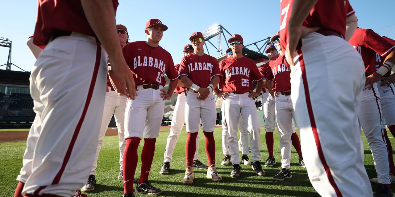Pitcher’s duel turns into long ball festival in Alabama’s game one victory over Missouri