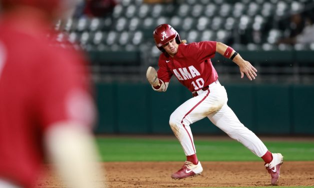 The Tide Is Finding Their Stride, Rolling Over Samford 13-6 In This Midweek Battle In The Joe