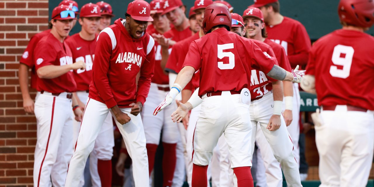 Fantastic pitching and hitting puts the Tide over Ole Miss
