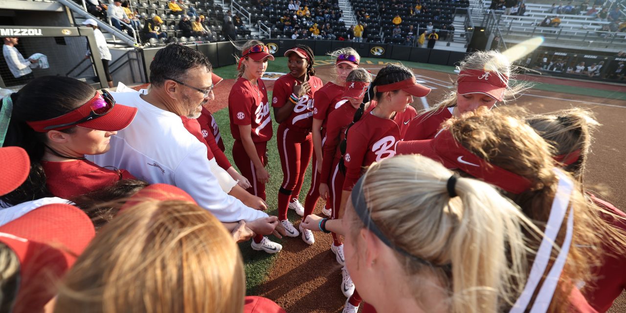 Bama Softball Gets First Mercy Rule Loss in 2023 Season Against Unranked Mizzou
