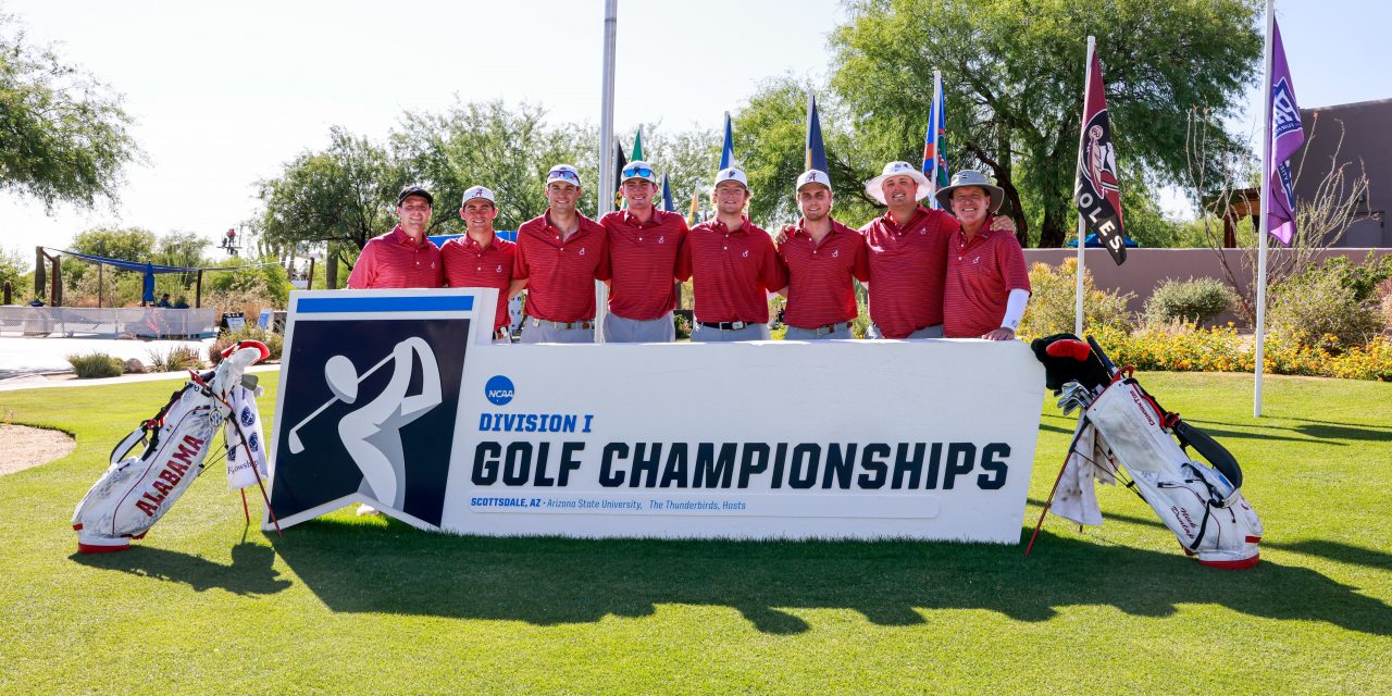 Alabama’s season concludes in stroke play at NCAA Championship