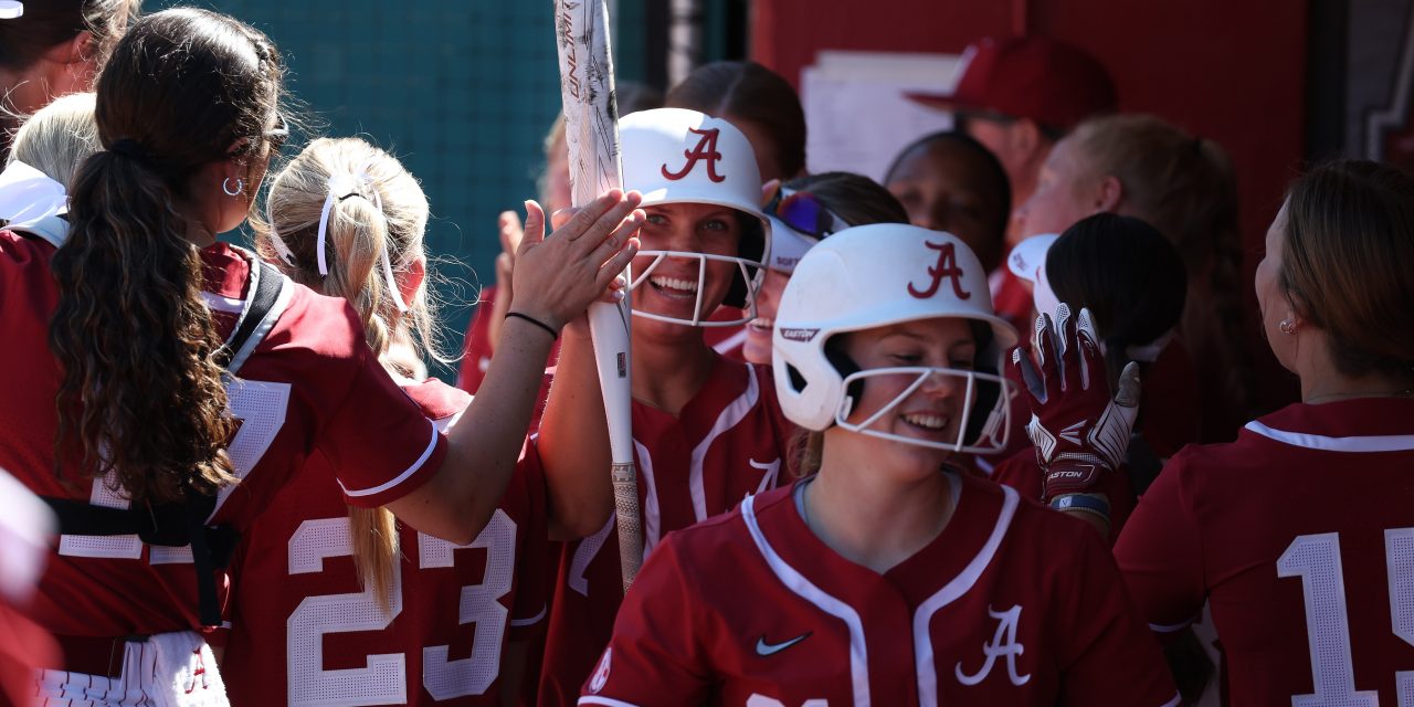 Alabama softball opens fall schedule with a doubleheader of wins