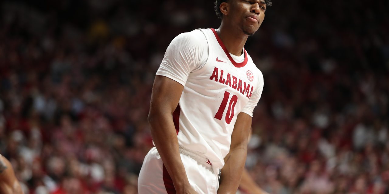 No. 24 Alabama Overpowers Mississippi State 99-67