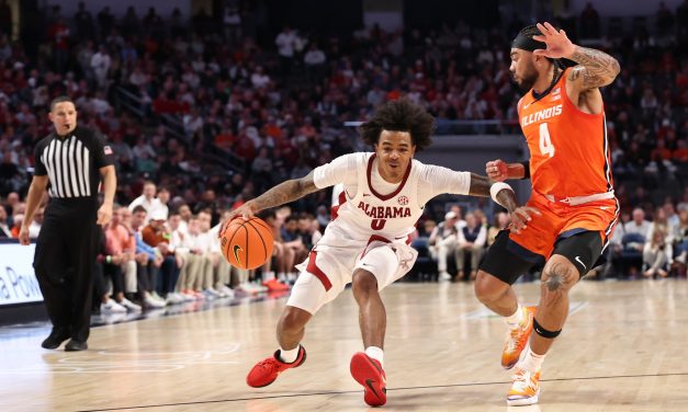 No. 8 Alabama’s offense overpowers No. 25 Illinois