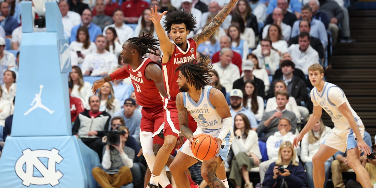 No. 10 Alabama rolls over North Carolina in SEC/ACC Challenge