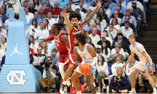 No. 10 Alabama rolls over North Carolina in SEC/ACC Challenge