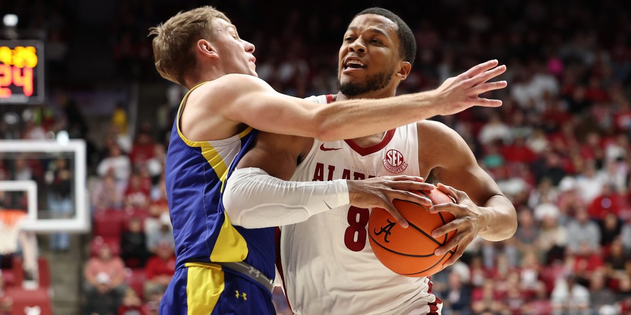 No. 5 Alabama rolls over South Dakota State in non-conference finale