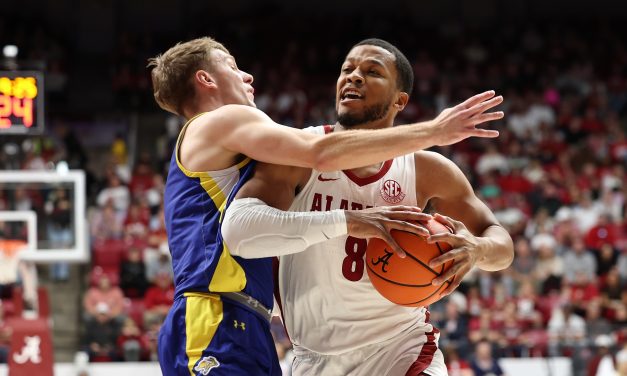 No. 5 Alabama rolls over South Dakota State in non-conference finale