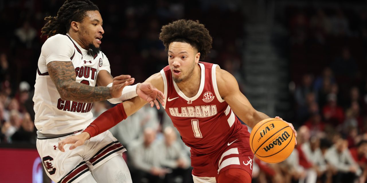 Sears’ first half shooting helps Tide get win over South Carolina