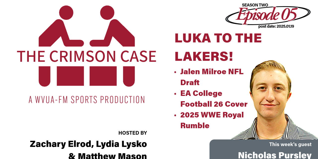 The Crimson Case 2.2.25 – Luka to the Lakers!