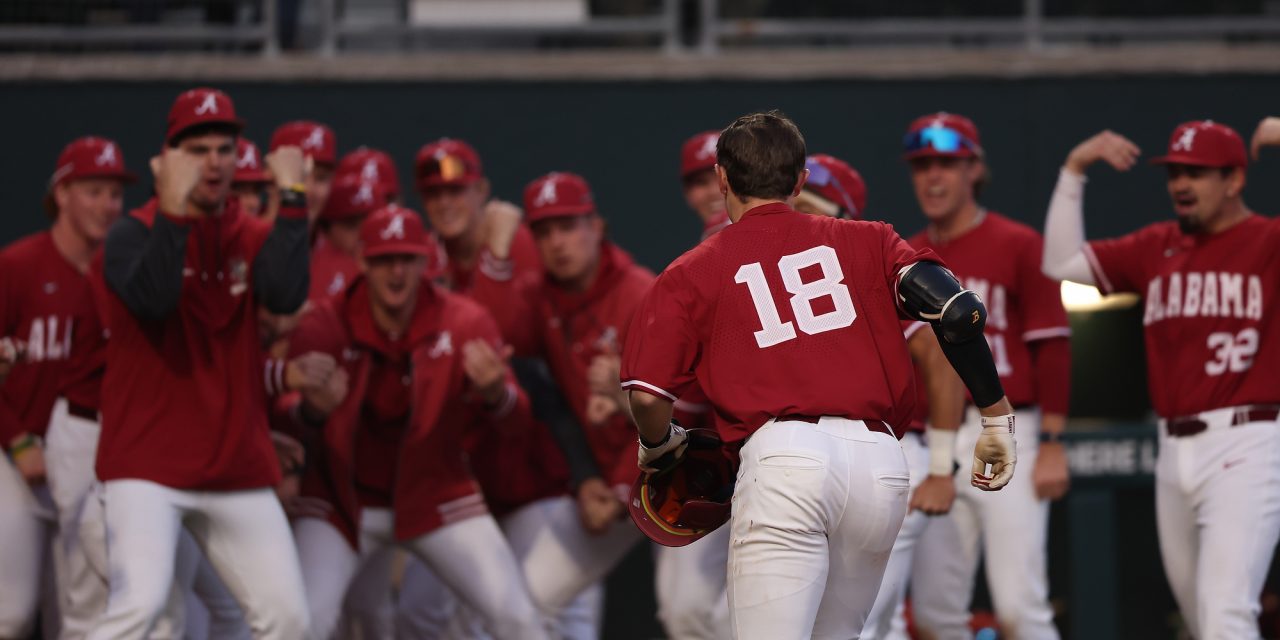 Alabama baseball puts up 12 unanswered runs to top Ohio State to win Jax College Baseball Classic