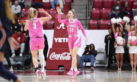 No. 18 Alabama overcomes a slow start to beat Auburn