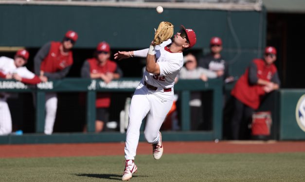 Alabama sweeps the Bison for its third sweep on the season