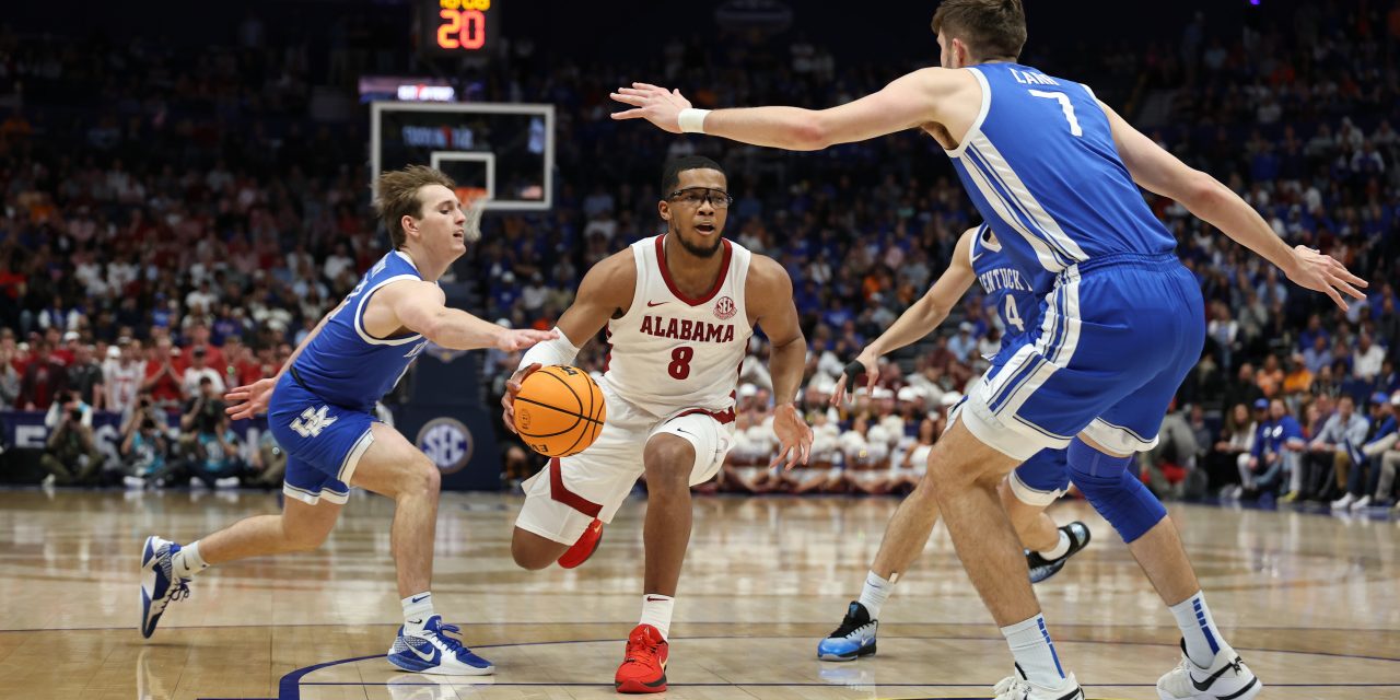 No. 5 Alabama routes No. 15 Kentucky in quarterfinal round of SEC Tournament