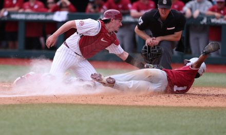 No. 12 Alabama fall to No. 9 Oklahoma 6-5 in game 2, set up rubber match on Sunday