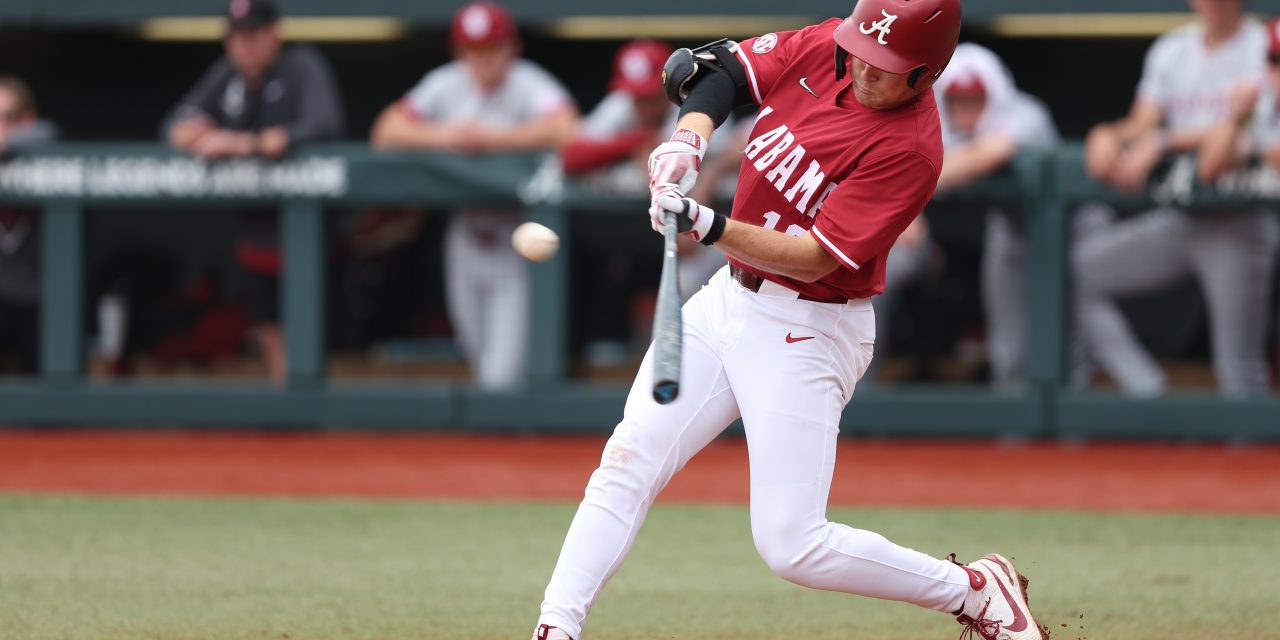 Alabama baseball takes series over No. 9 Oklahoma