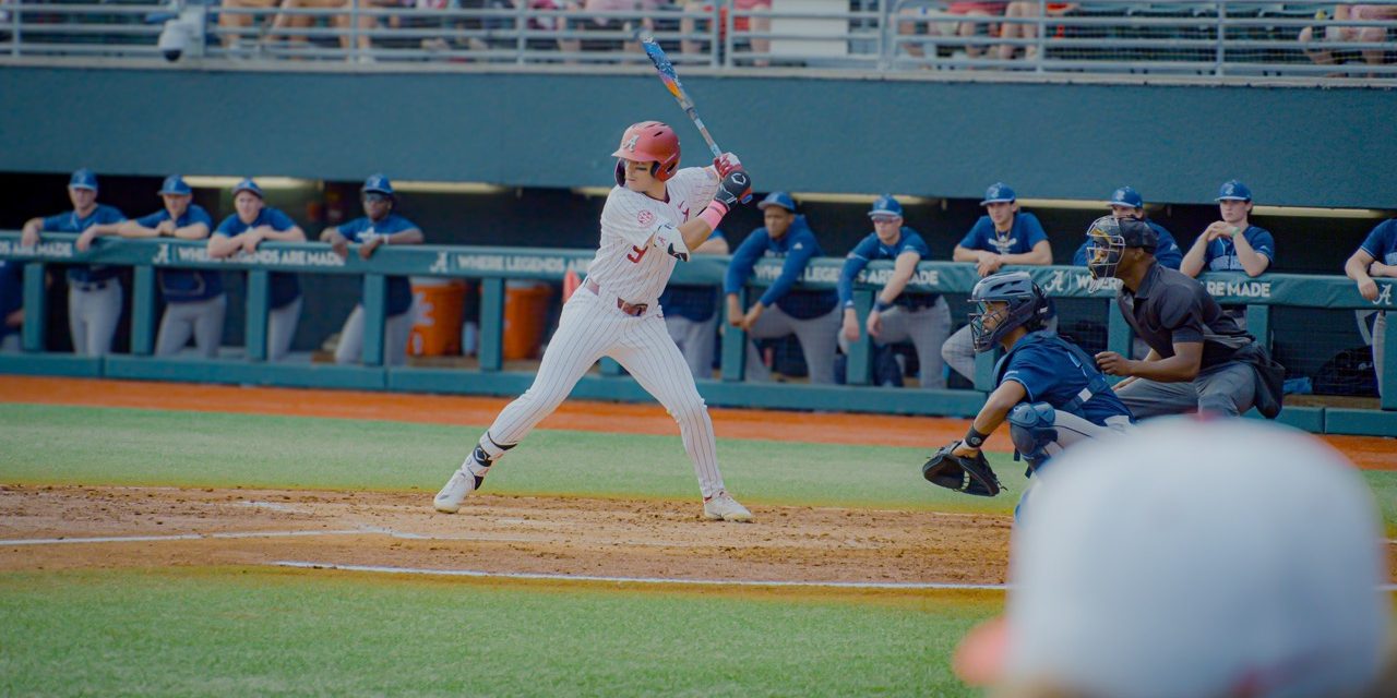 Alabama Takes Game Two of Series With 8-5 Win Over Rhode Island